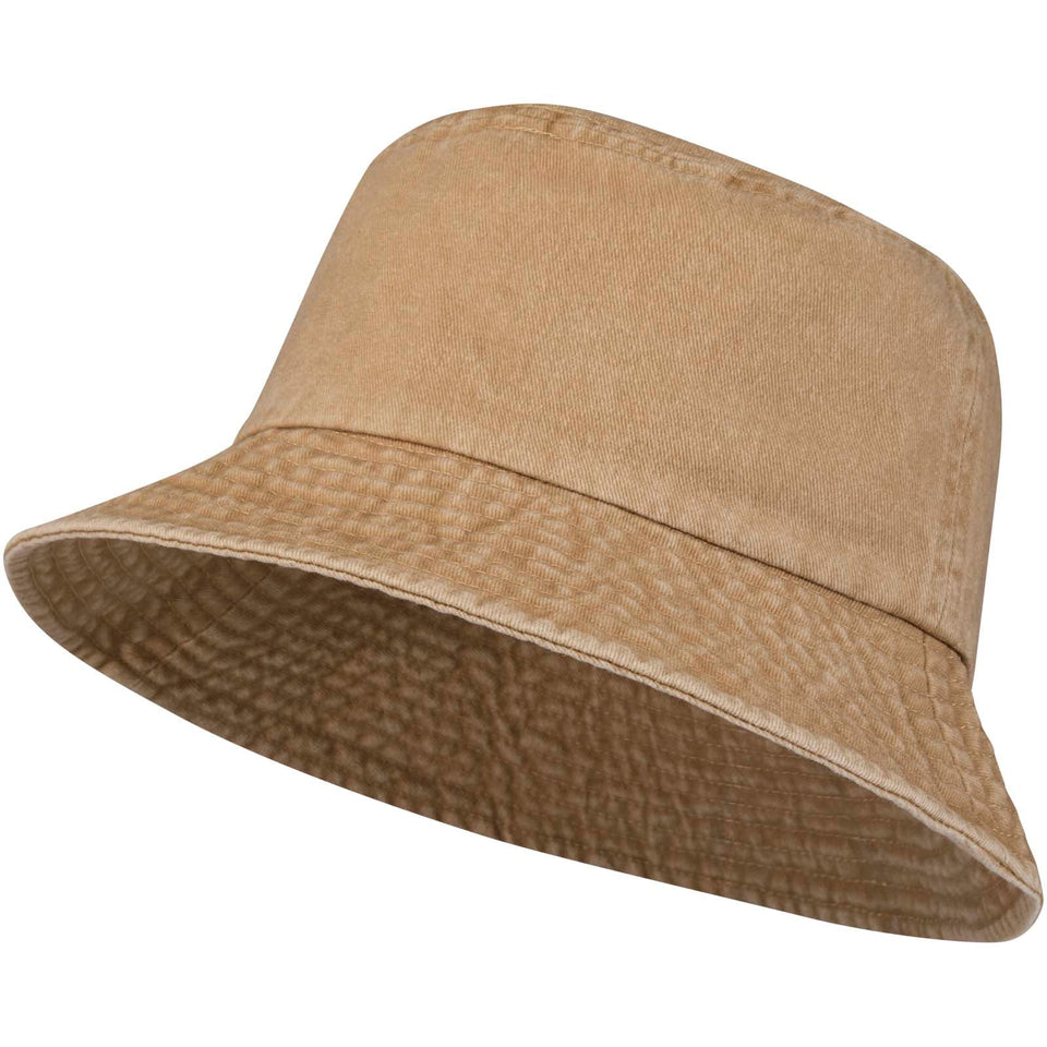 Cappello parasole in tessuto lavato Mitica personalizzato con logo - Pubblienne