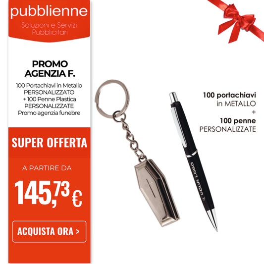 Promo Agenzia F. personalizzato con logo - Pubblienne