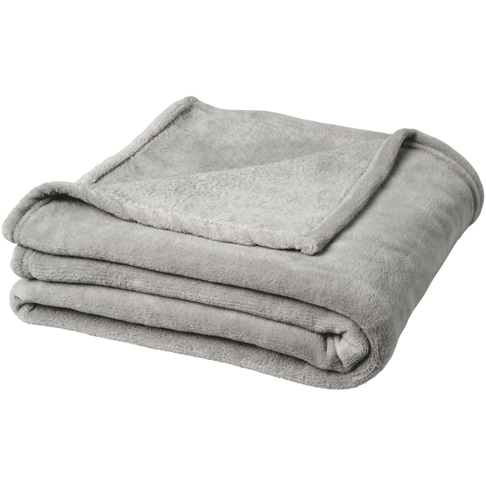 Coperta in fleece extra morbida Bay personalizzato con logo - Pubblienne
