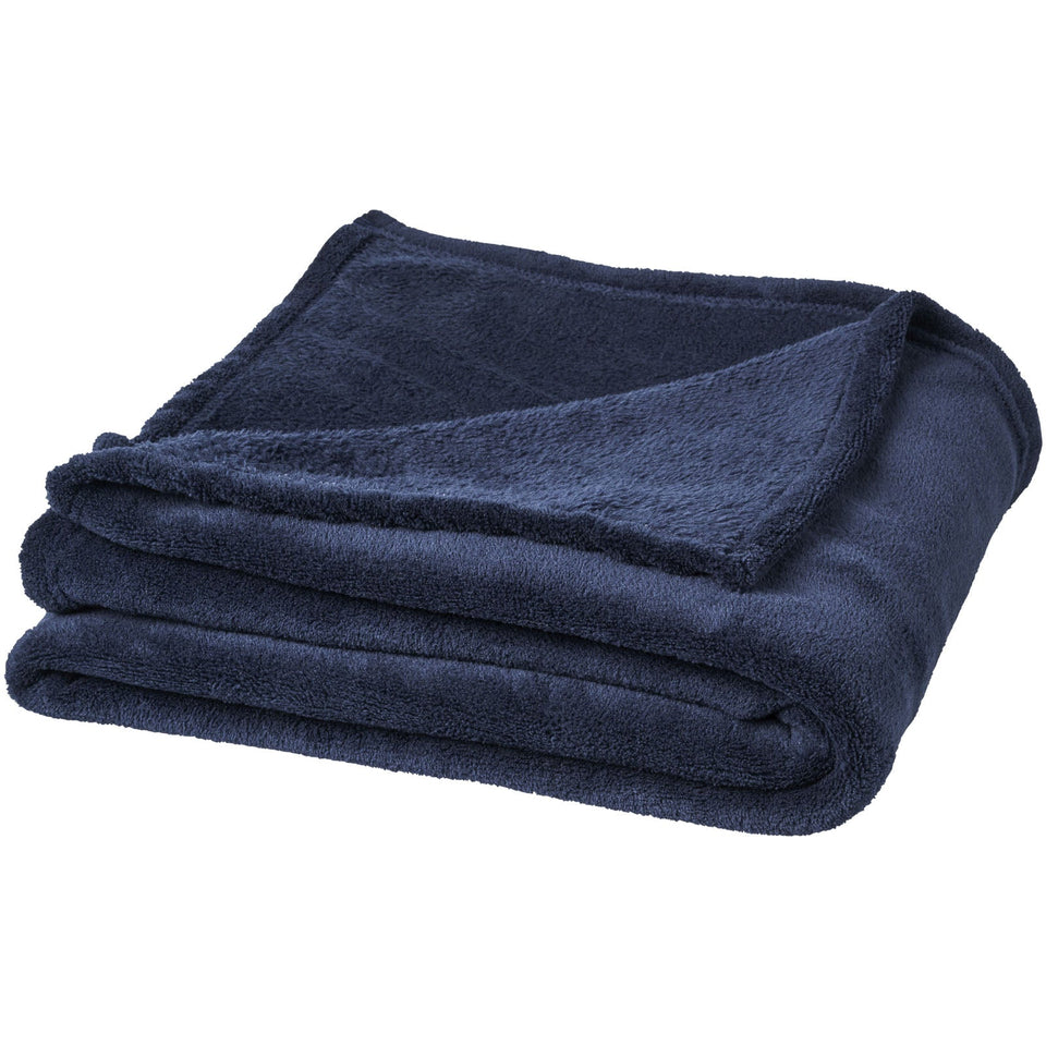 Coperta in fleece extra morbida Bay personalizzato con logo - Pubblienne