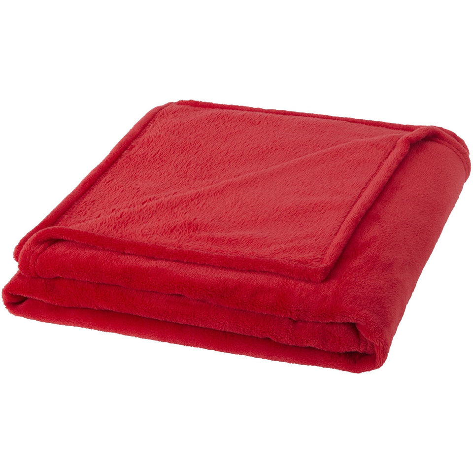 Coperta in fleece extra morbida Bay personalizzato con logo - Pubblienne