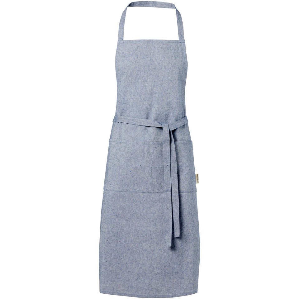 Grembiule in cotone riciclato da 200 g/m² Pheebs personalizzato con logo - Pubblienne