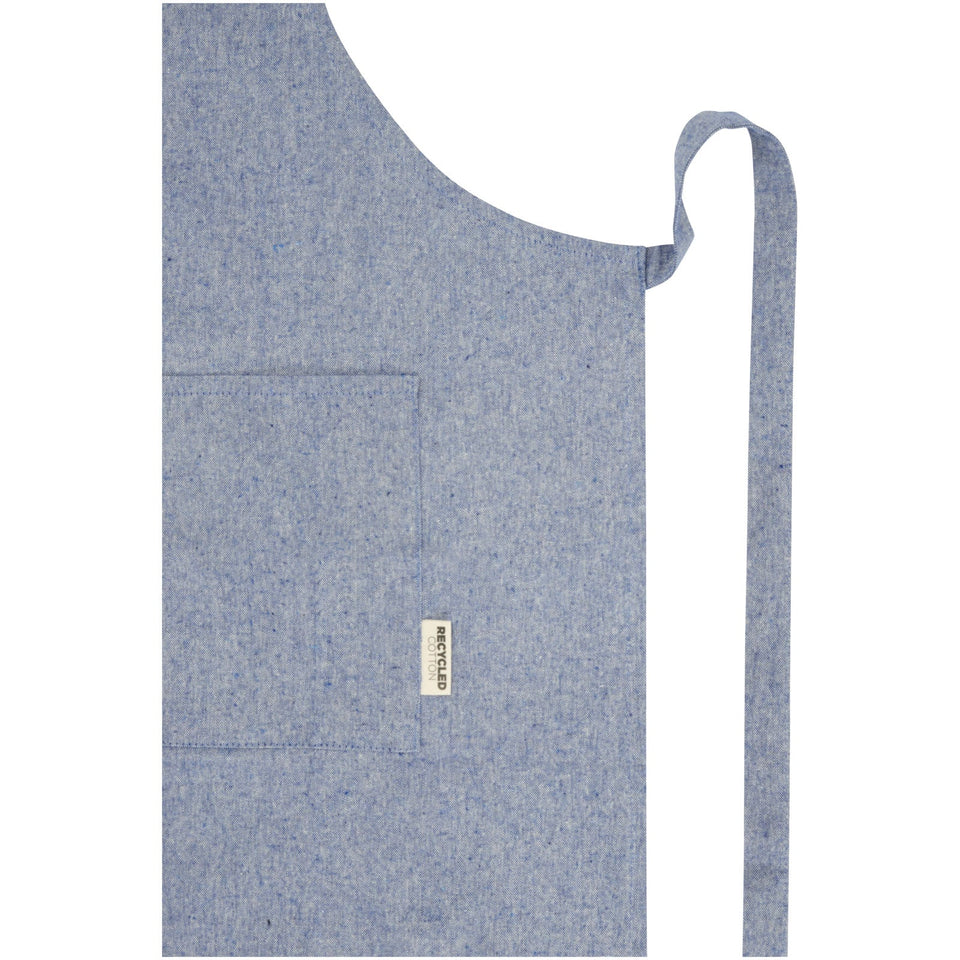 Grembiule in cotone riciclato da 200 g/m² Pheebs personalizzato con logo - Pubblienne