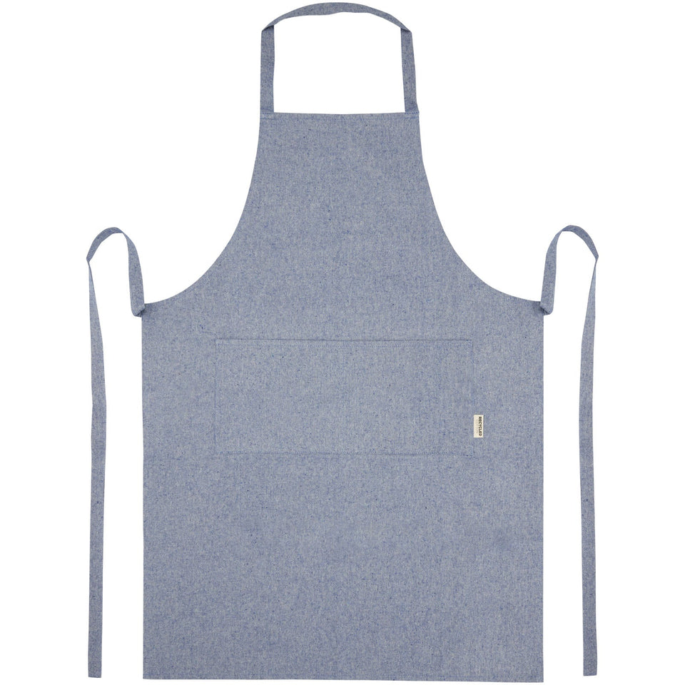 Grembiule in cotone riciclato da 200 g/m² Pheebs personalizzato con logo - Pubblienne