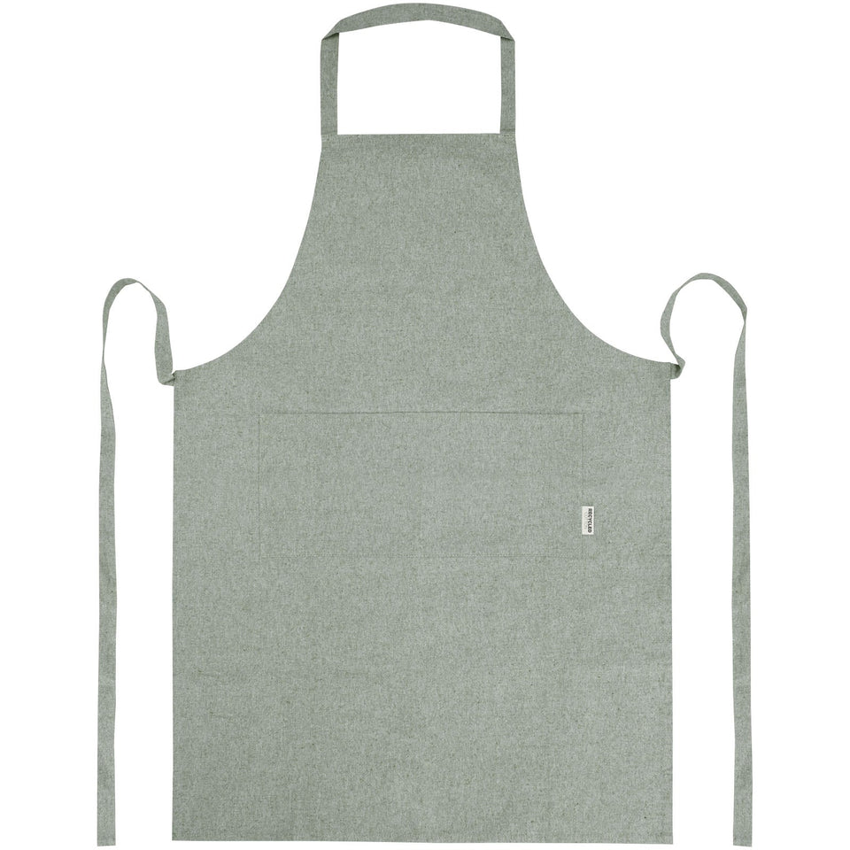 Grembiule in cotone riciclato da 200 g/m² Pheebs personalizzato con logo - Pubblienne