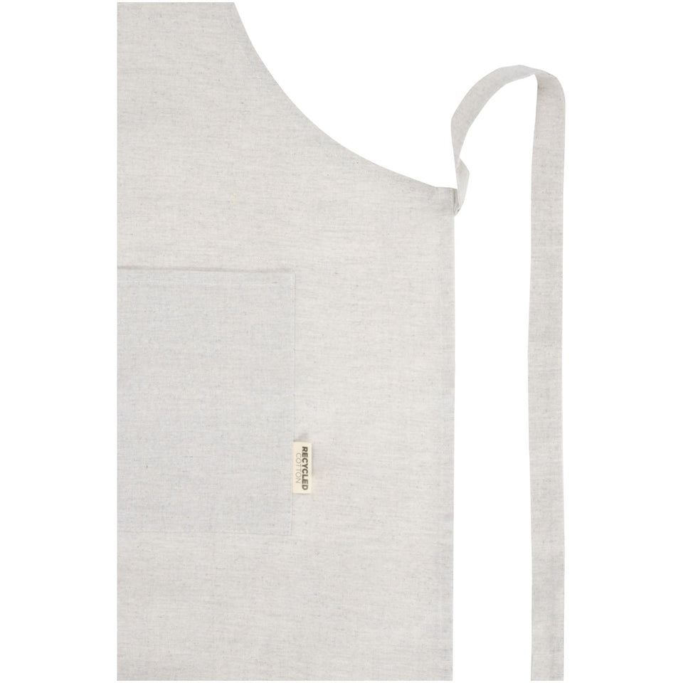 Grembiule in cotone riciclato da 200 g/m² Pheebs personalizzato con logo - Pubblienne