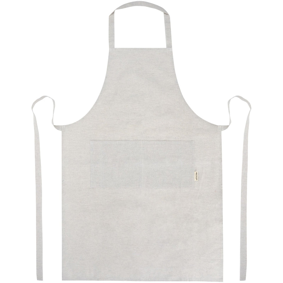 Grembiule in cotone riciclato da 200 g/m² Pheebs personalizzato con logo - Pubblienne