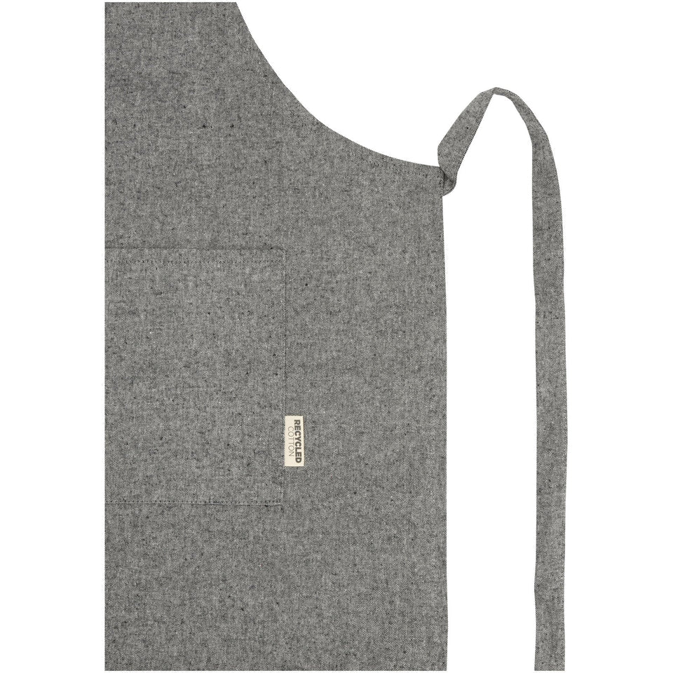 Grembiule in cotone riciclato da 200 g/m² Pheebs personalizzato con logo - Pubblienne