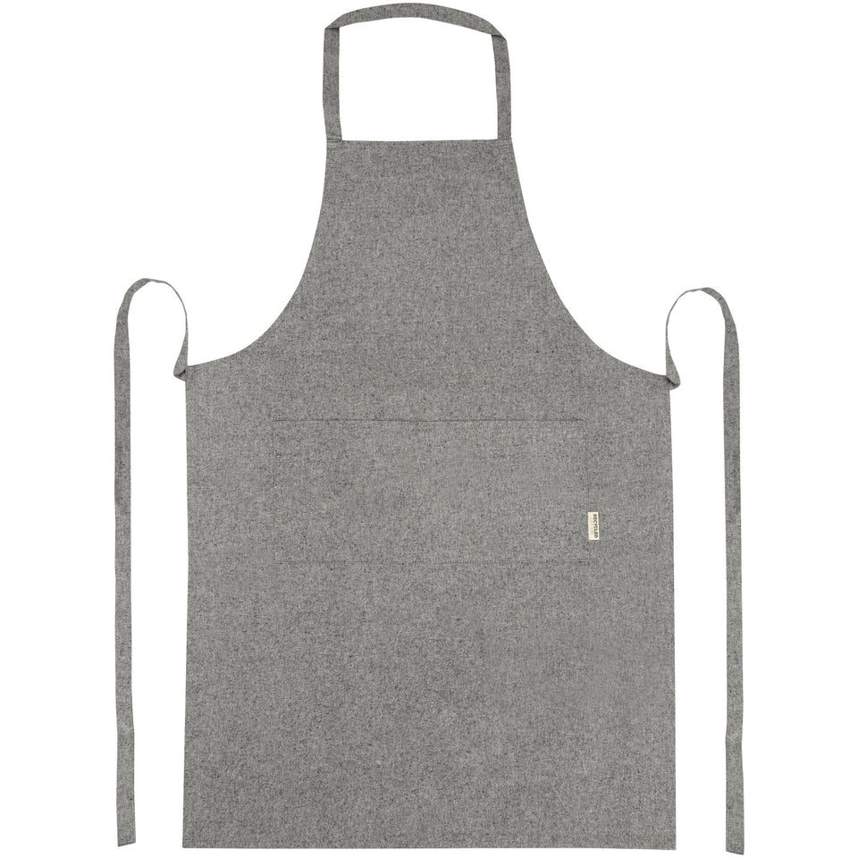 Grembiule in cotone riciclato da 200 g/m² Pheebs personalizzato con logo - Pubblienne