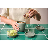 Portavivande composto da 3 pezzi da 500 ml + 2 da 200 ml Mepal Ellipse personalizzato con logo - Pubblienne