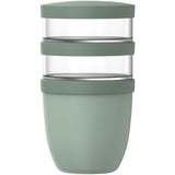 Portavivande composto da 3 pezzi da 500 ml + 2 da 200 ml Mepal Ellipse personalizzato con logo - Pubblienne