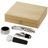 Set per vino da 4 pezzi Syrat personalizzato con logo - Pubblienne