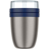 Contenitore porta pranzo termico 2.0 Mepal Ellisse da 500 + 200 ml personalizzato con logo - Pubblienne