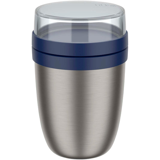 Contenitore porta pranzo termico 2.0 Mepal Ellisse da 500 + 200 ml personalizzato con logo - Pubblienne
