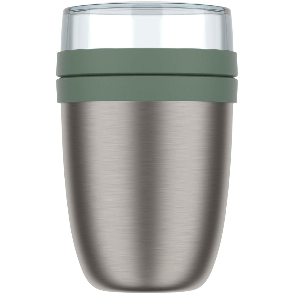 Contenitore porta pranzo termico 2.0 Mepal Ellisse da 500 + 200 ml personalizzato con logo - Pubblienne