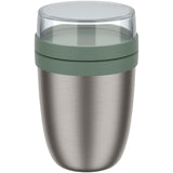 Contenitore porta pranzo termico 2.0 Mepal Ellisse da 500 + 200 ml personalizzato con logo - Pubblienne