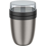 Contenitore porta pranzo termico 2.0 Mepal Ellisse da 500 + 200 ml personalizzato con logo - Pubblienne