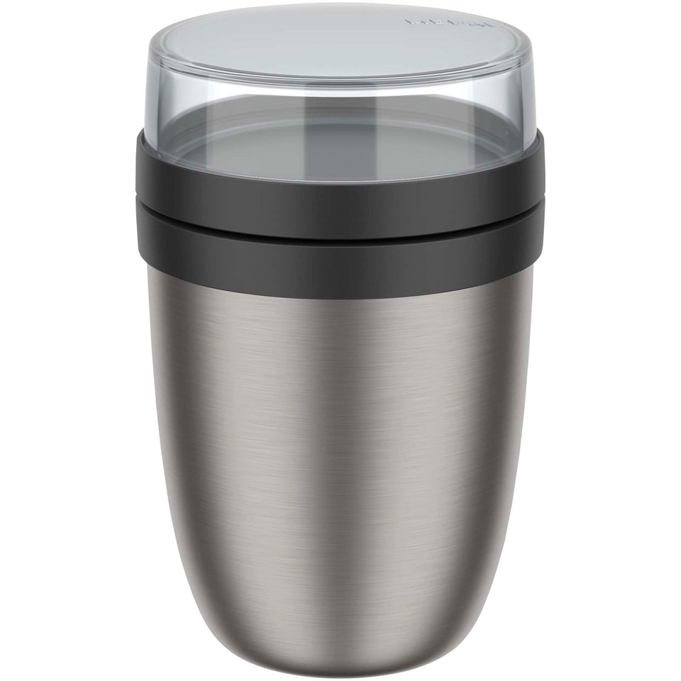 Contenitore porta pranzo termico 2.0 Mepal Ellisse da 500 + 200 ml personalizzato con logo - Pubblienne