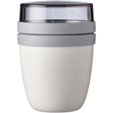Contenitore porta pranzo Ellisse Mepal Mini da 300 + 120 ml personalizzato con logo - Pubblienne