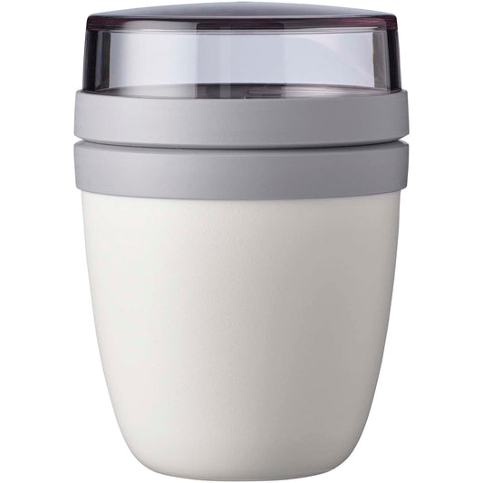 Contenitore porta pranzo Ellisse Mepal Mini da 300 + 120 ml personalizzato con logo - Pubblienne