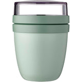 Contenitore porta pranzo Ellisse Mepal Mini da 300 + 120 ml personalizzato con logo - Pubblienne