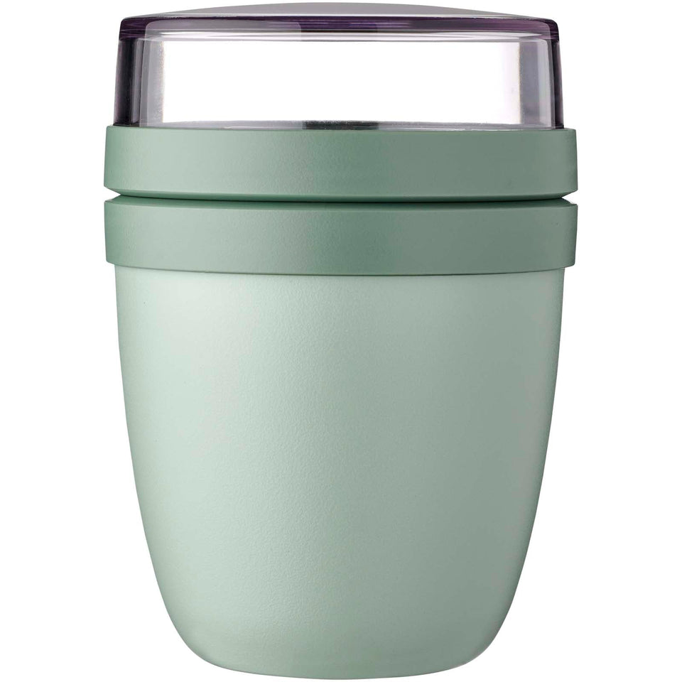 Contenitore porta pranzo Ellisse Mepal Mini da 300 + 120 ml personalizzato con logo - Pubblienne