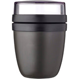 Contenitore porta pranzo Ellisse Mepal Mini da 300 + 120 ml personalizzato con logo - Pubblienne