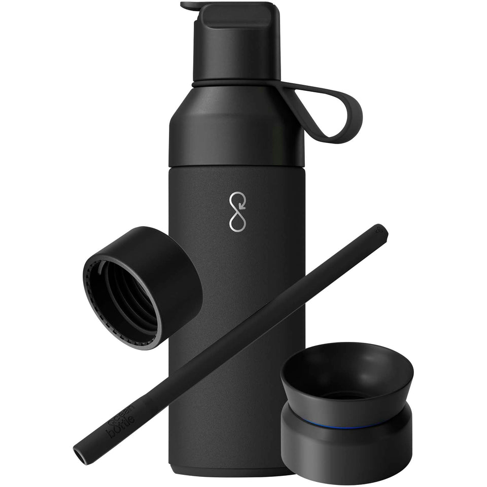 Set regalo 3 in 1 da 500 ml Ocean Bottle personalizzato con logo - Pubblienne