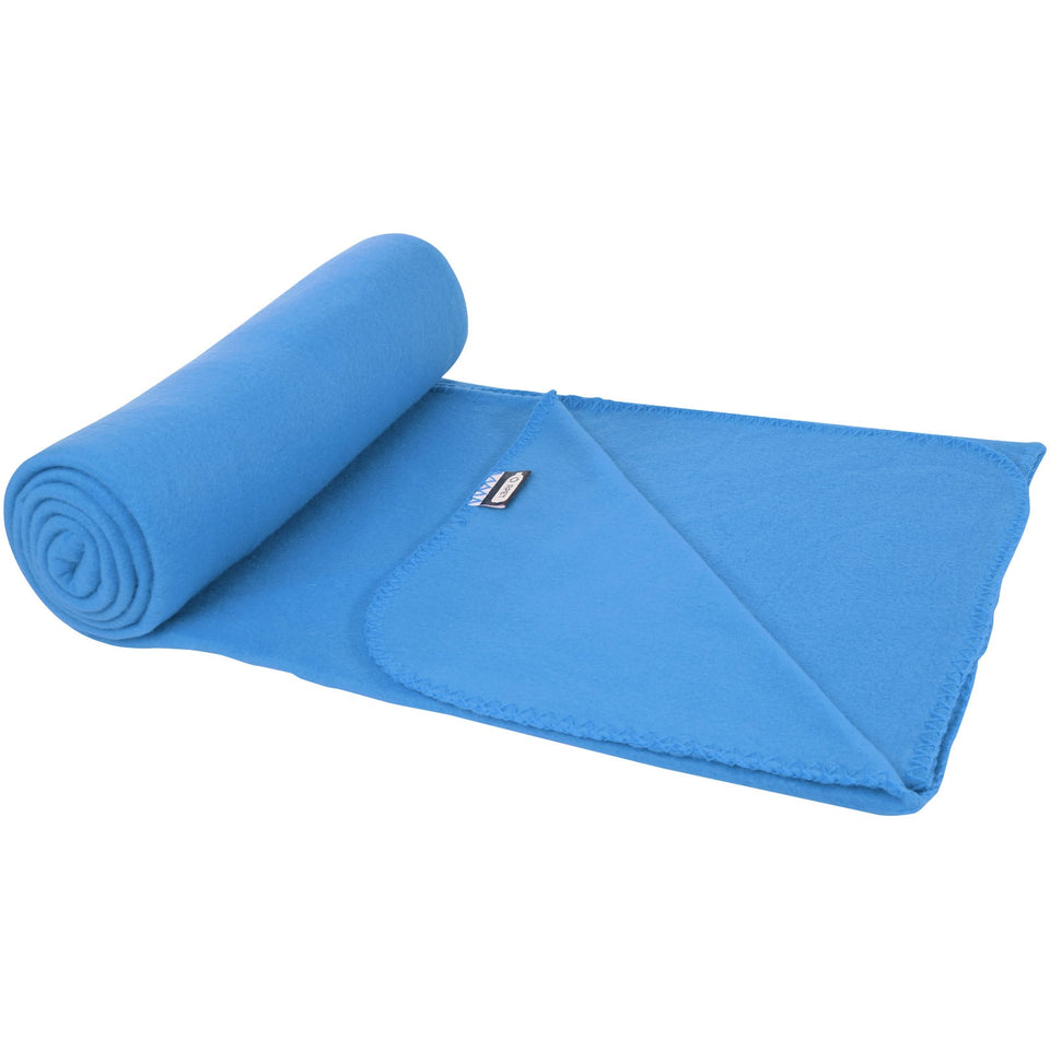 Coperta in polar fleece RPET certificato GRS Willow personalizzato con logo - Pubblienne