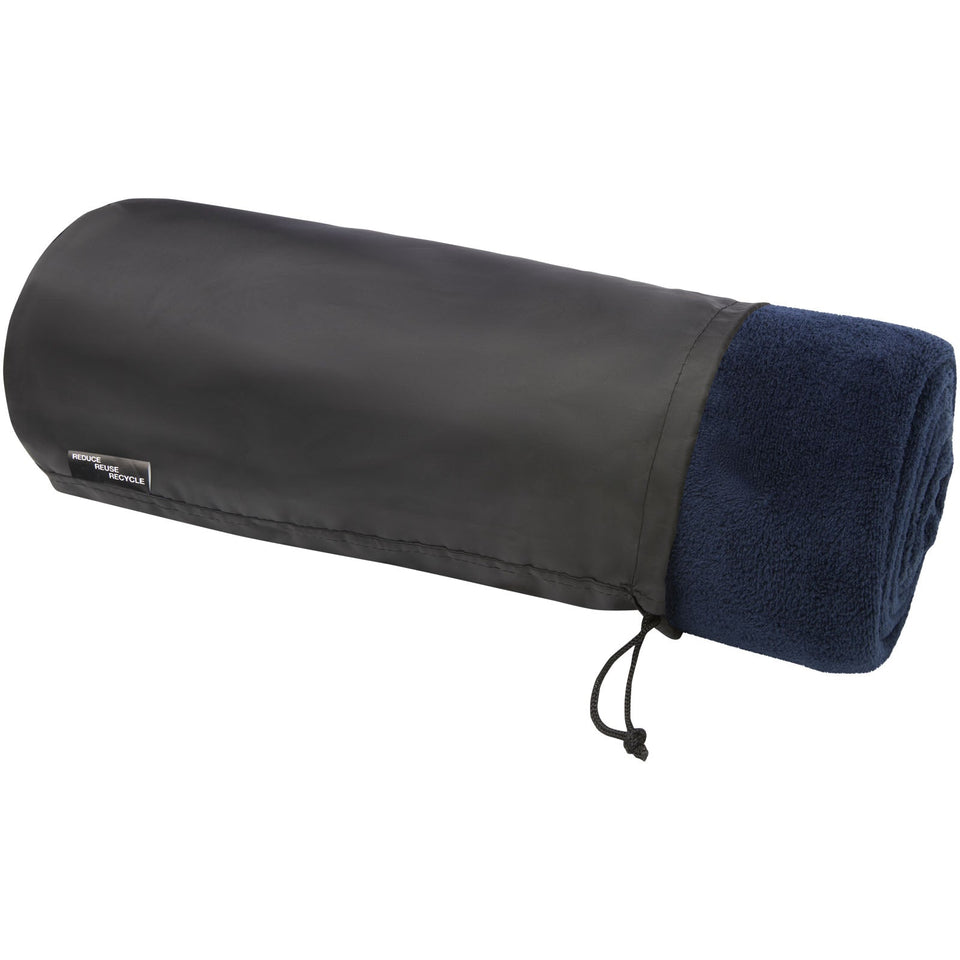 Coperta in coral fleece RPET certificato GRS Lily personalizzato con logo - Pubblienne