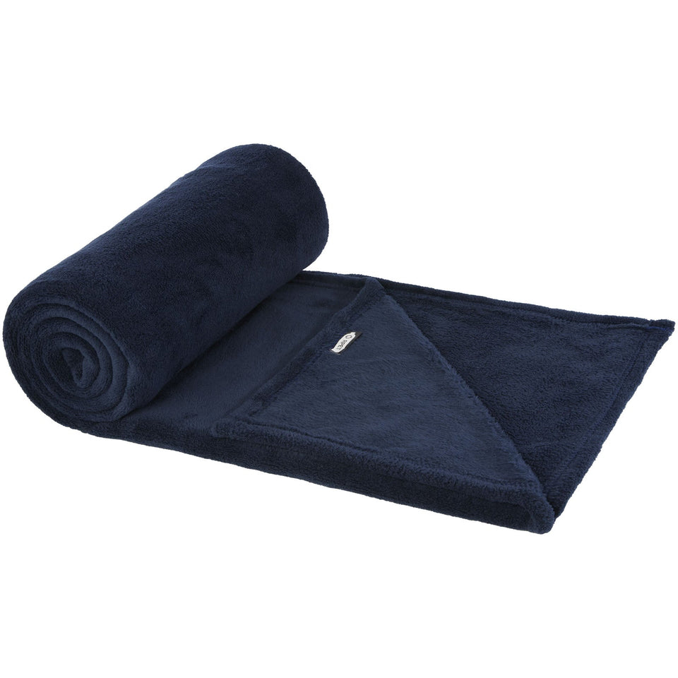 Coperta in coral fleece RPET certificato GRS Lily personalizzato con logo - Pubblienne
