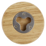 Sottobicchiere in legno con apribottiglie Scoll personalizzato con logo - Pubblienne