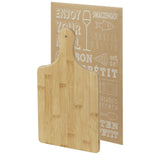 Tagliere in bambù Quimet personalizzato con logo - Pubblienne