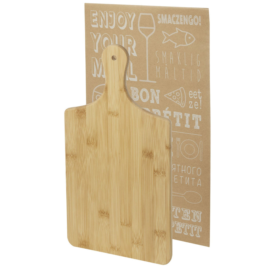 Tagliere in bambù Baron personalizzato con logo - Pubblienne