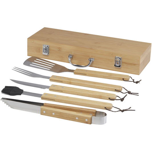 Set BBQ Churras da 5 pezzi personalizzato con logo - Pubblienne