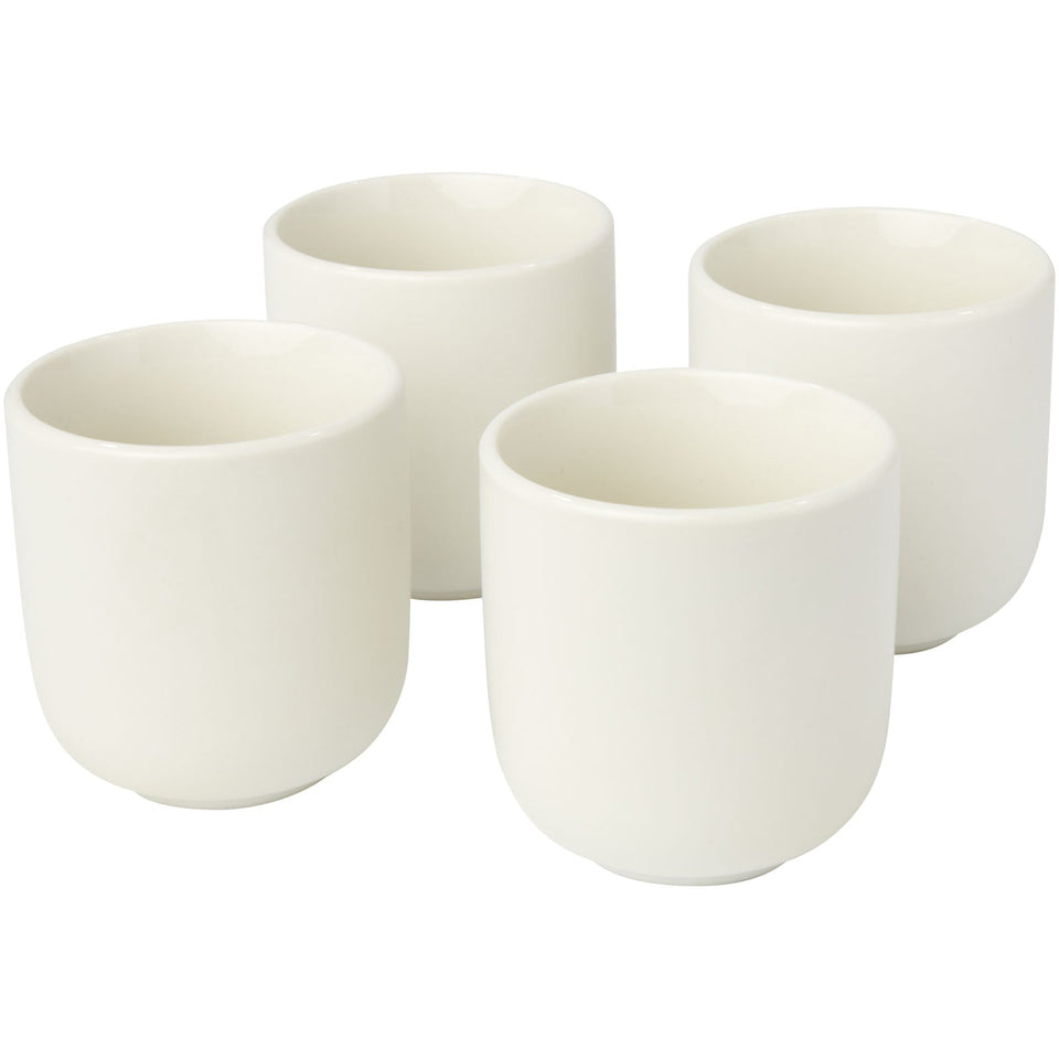 Set di 4 tazze per espresso da 90 ml Male personalizzato con logo - Pubblienne