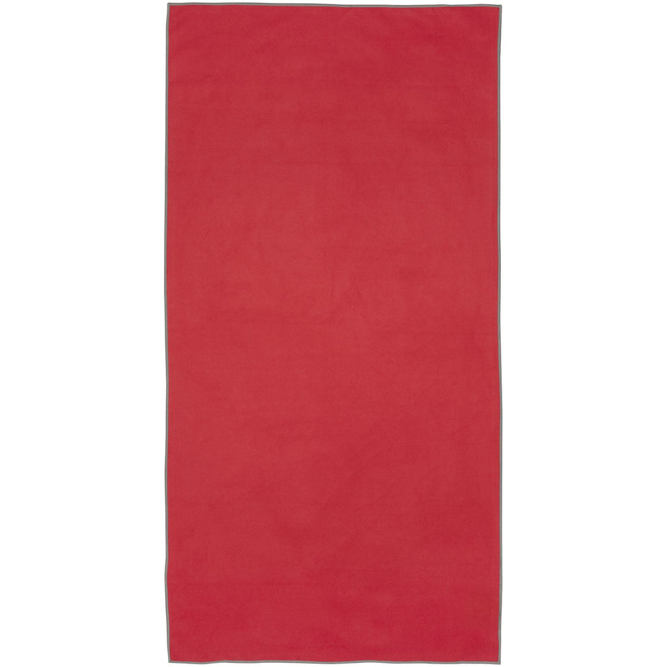 Asciugamano ultraleggero ad asciugatura rapida certificato GRS 50 x 100 cm Pieter personalizzato con logo - Pubblienne