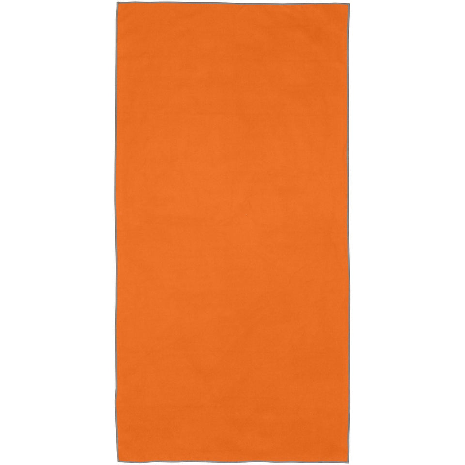 Asciugamano ultraleggero ad asciugatura rapida certificato GRS 50 x 100 cm Pieter personalizzato con logo - Pubblienne