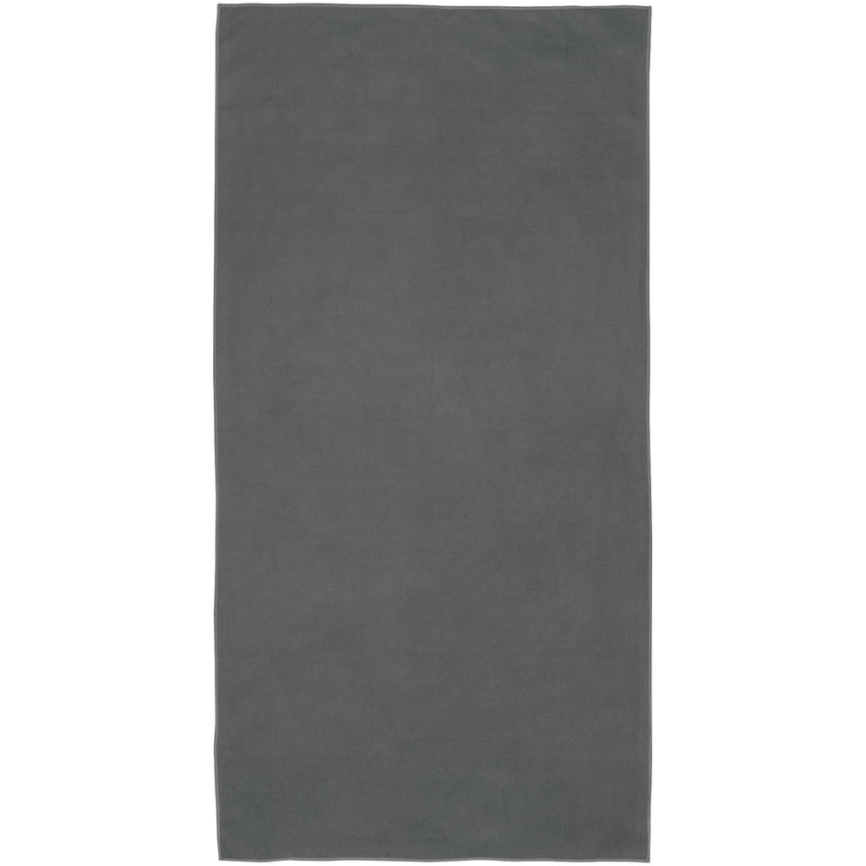 Asciugamano ultraleggero ad asciugatura rapida certificato GRS 50 x 100 cm Pieter personalizzato con logo - Pubblienne