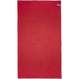 Asciugamano ultraleggero ad asciugatura rapida certificato GRS 100 x 180 cm Pieter personalizzato con logo - Pubblienne