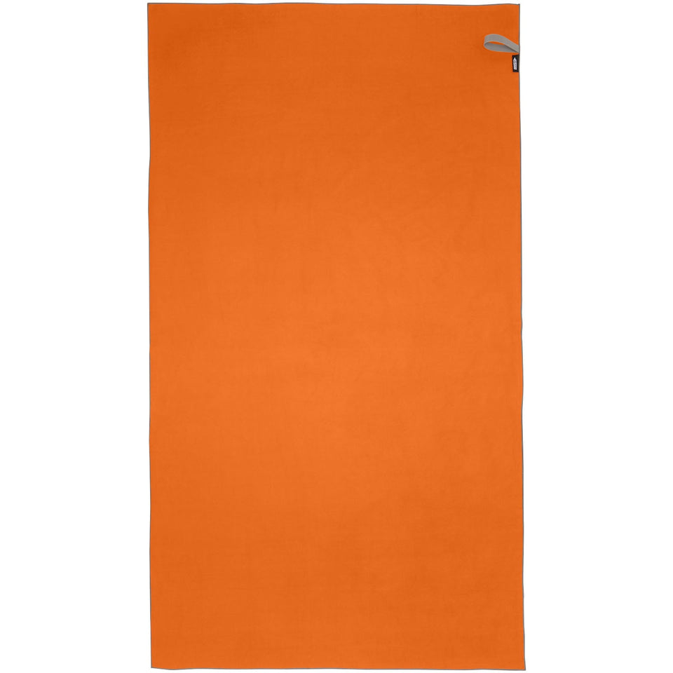 Asciugamano ultraleggero ad asciugatura rapida certificato GRS 100 x 180 cm Pieter personalizzato con logo - Pubblienne