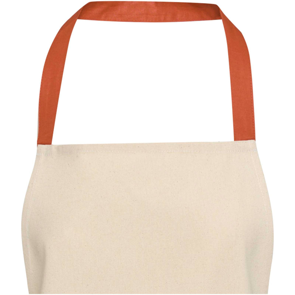 Grembiule in cotone riciclato da 200 g/m² Nia personalizzato con logo - Pubblienne