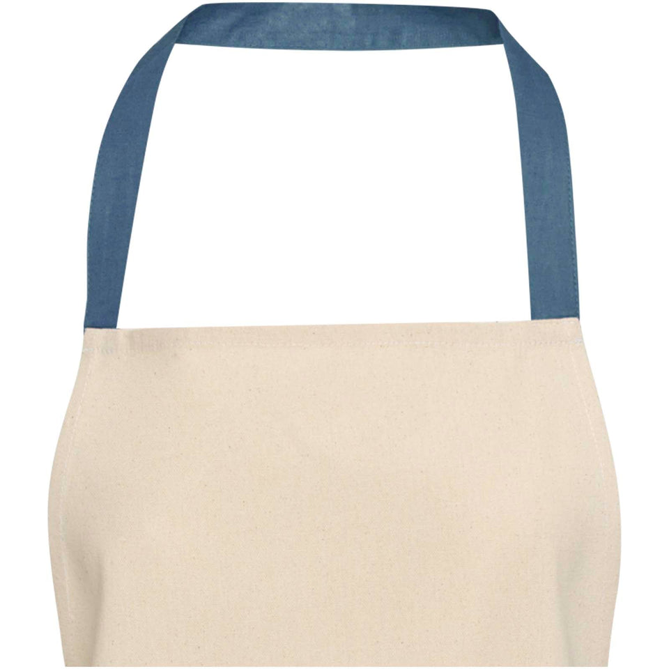 Grembiule in cotone riciclato da 200 g/m² Nia personalizzato con logo - Pubblienne