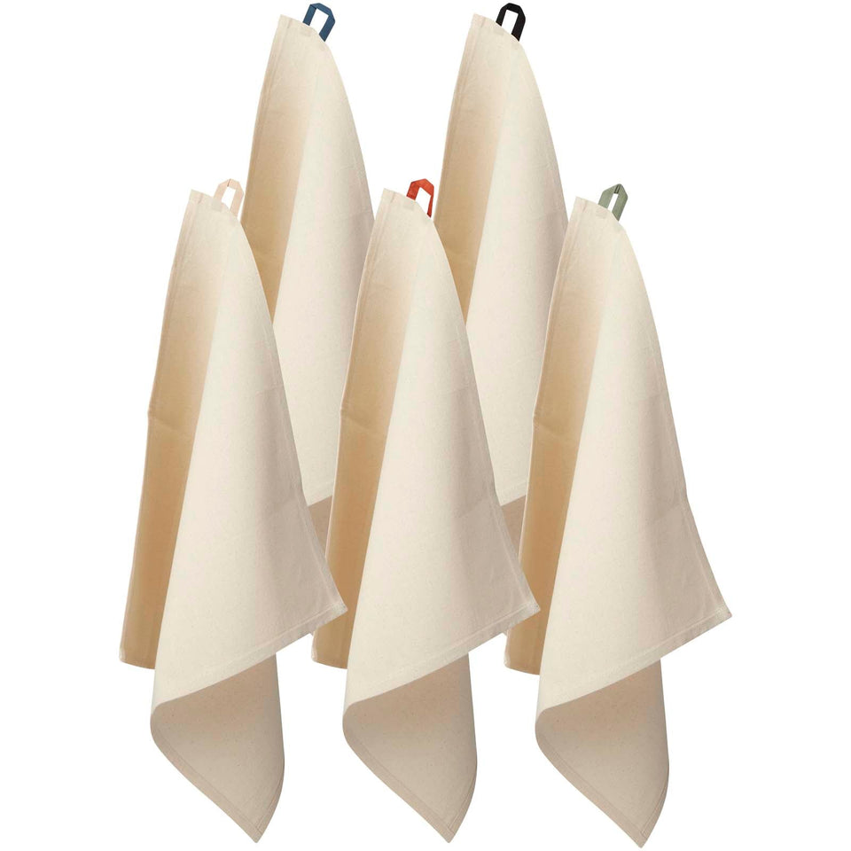 Panno da cucina in cotone riciclato da 200 g/m² Alora personalizzato con logo - Pubblienne