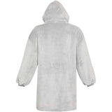 Coperta con cappuccio in tessuto certificato GRS Denali personalizzato con logo - Pubblienne