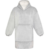 Coperta con cappuccio in tessuto certificato GRS Denali personalizzato con logo - Pubblienne