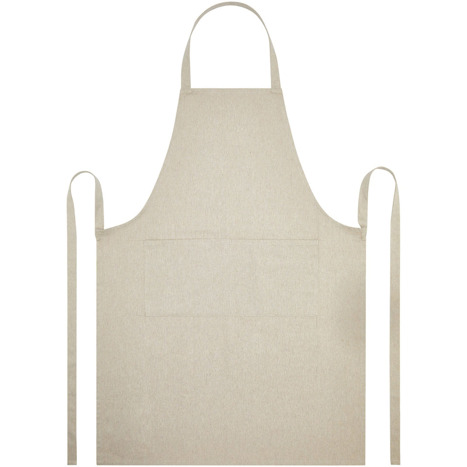 Grembiule in materiale riciclato Aware™ da 240 g/m² Shara personalizzato con logo - Pubblienne