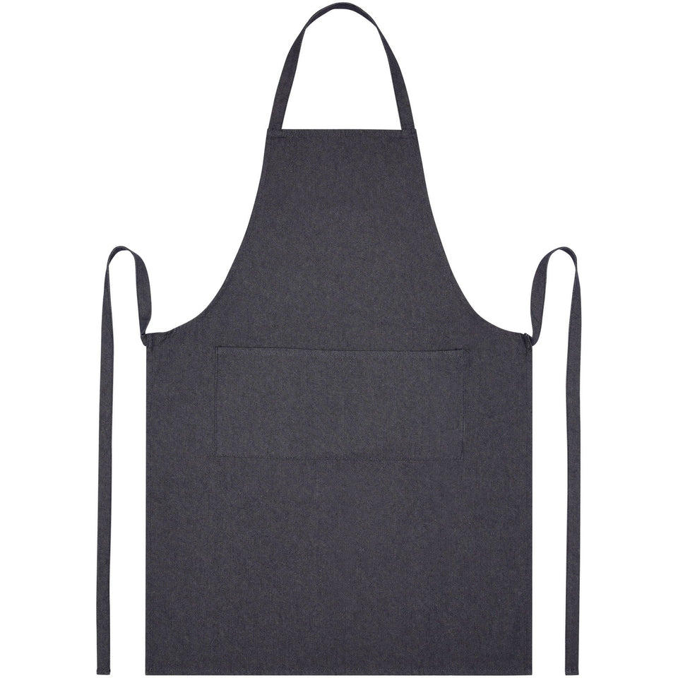 Grembiule in jeans Aware™ da 320 g/m²  Nima personalizzato con logo - Pubblienne