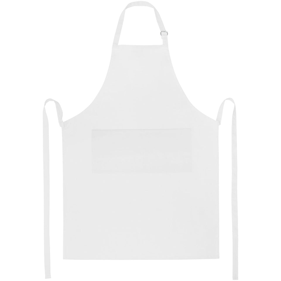 Grembiule con laccio regolabile al collo 240 g/m² Andrea personalizzato con logo - Pubblienne