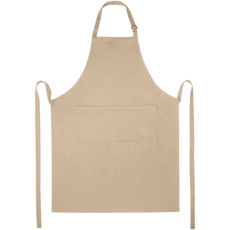 Grembiule con laccio regolabile al collo 240 g/m² Andrea personalizzato con logo - Pubblienne